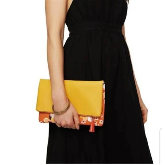 Reversible floral Rachel Pally zip clutch - Picture 4 of 7